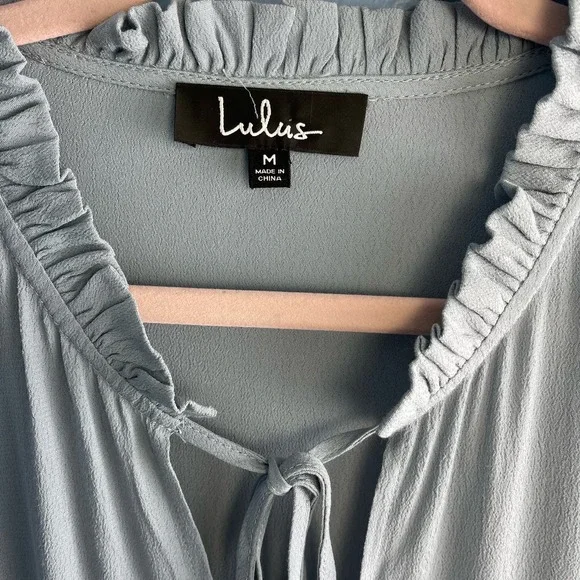 Lulu's Light Blue Mini Dress - Picture 6 of 8